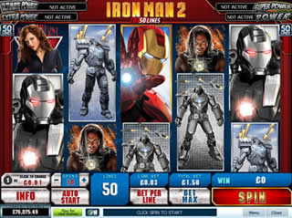 iron man 2 slot game