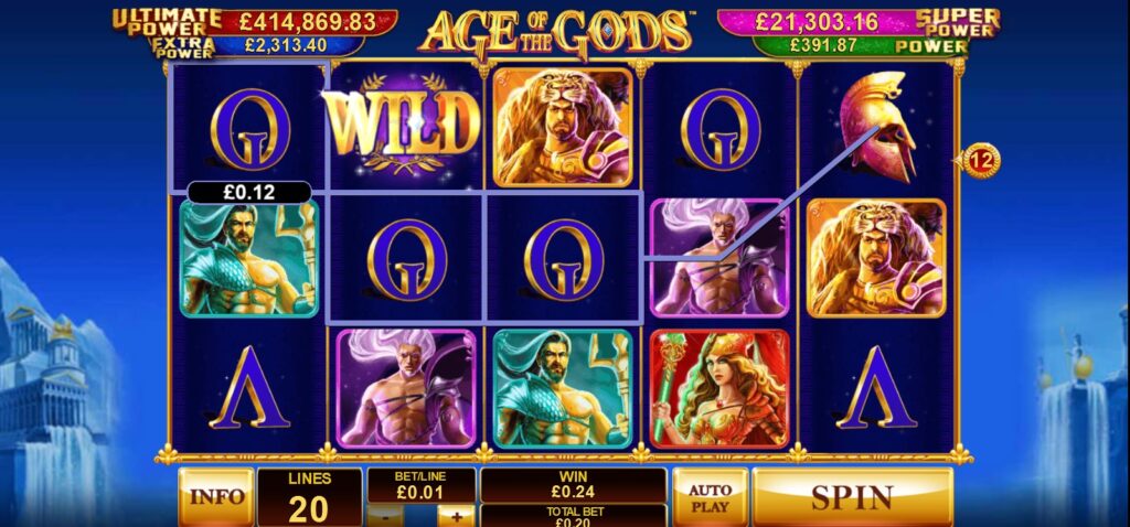 Age Of The Gods online slot