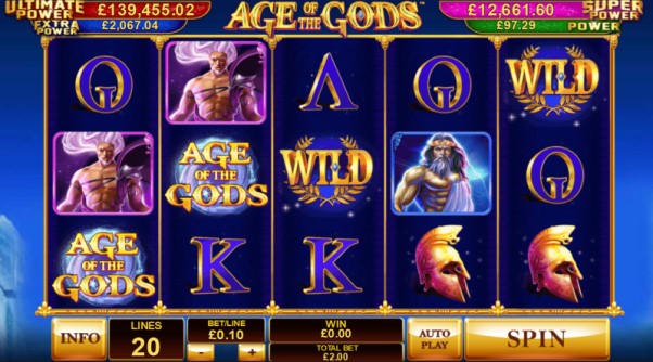 play Age Of The Gods slot