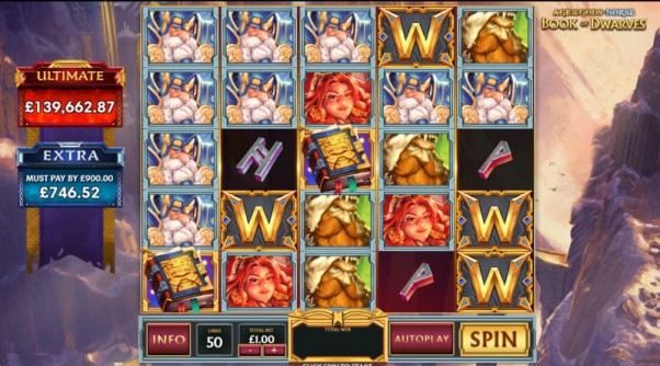 play age of the gods book of dwarves slot