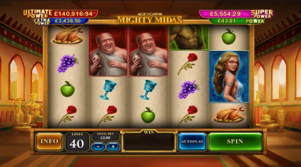 play age of the gods mighty midas