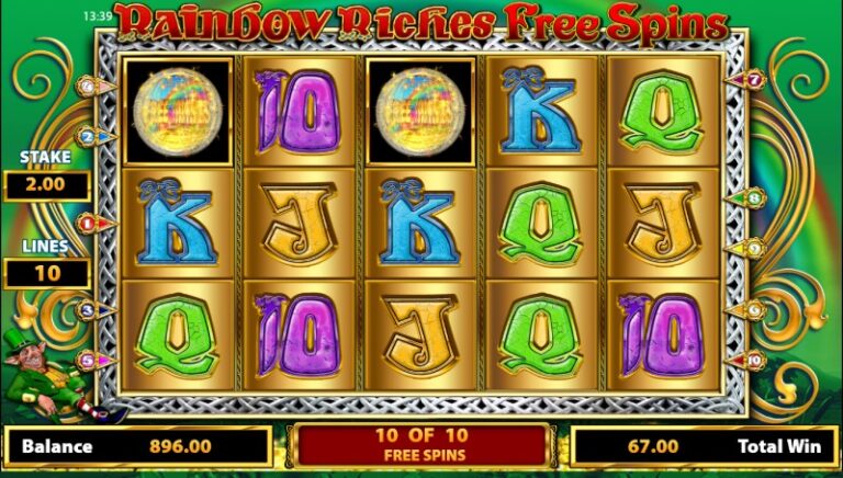 play rainbow riches free spins